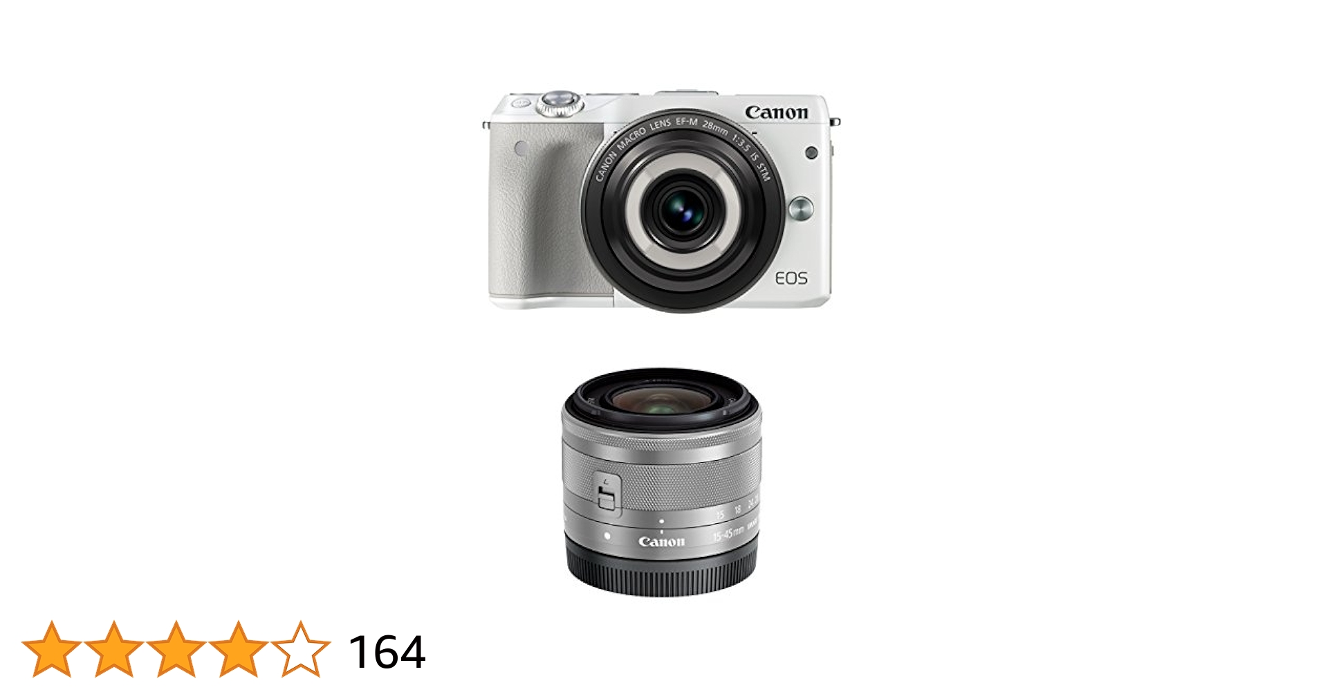 Amazon | Canon ミラーレス一眼カメラ EOS M3(ホワイト